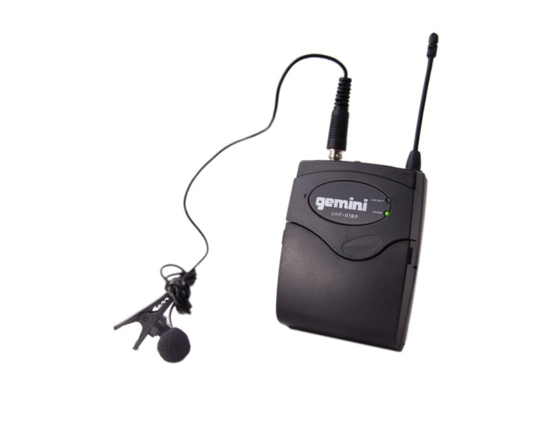Gemini - Single-channel UHF Wireless Microphone System With Headset And Lavalier Microphones, F1: 517.6