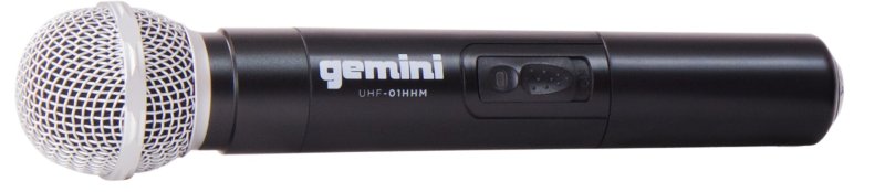 Gemini - Single-channel UHF Wireless Microphone System With Handheld Microphone, F1: 517.6