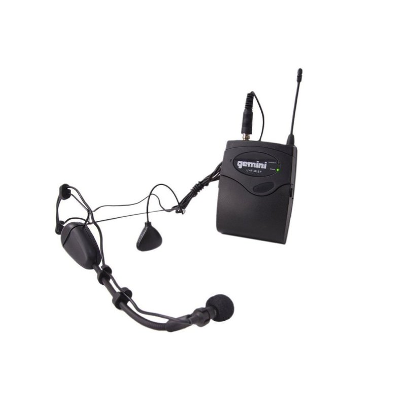 Gemini - Dual Channel Wireless Headset Lavalier Microphone System, S34 533.7+537.2