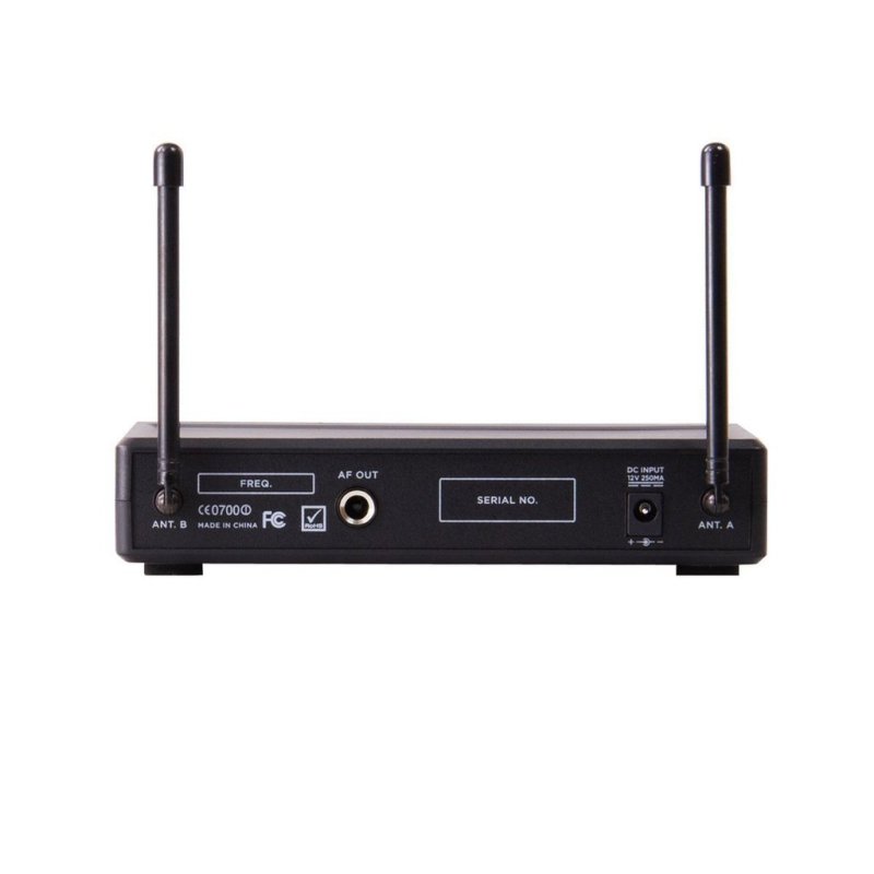 Gemini - Dual Channel Wireless handheld Microphone System, S12 517.6+521.5