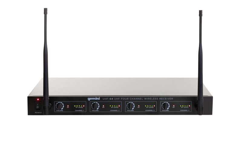 Gemini - Four Channel Wireless Handheld Microphone System