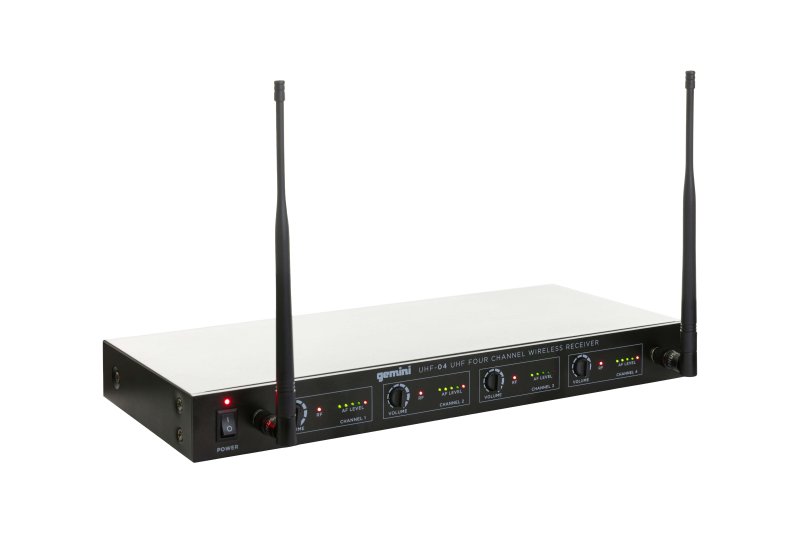 Gemini - Four Channel Wireless Handheld Microphone System