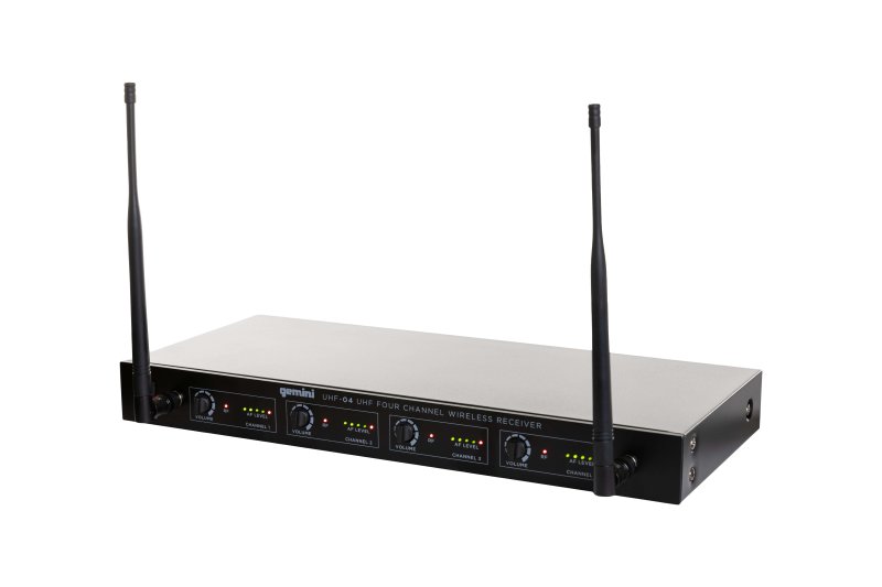 Gemini - Four Channel Wireless Handheld Microphone System