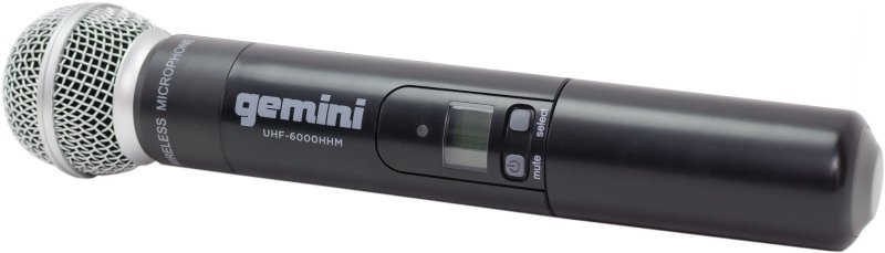 Gemini - Single Channel Wireless Handheld Microphone System