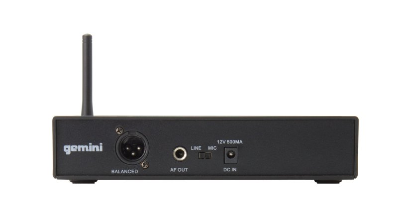 Gemini - Single Channel Wireless Handheld Microphone System