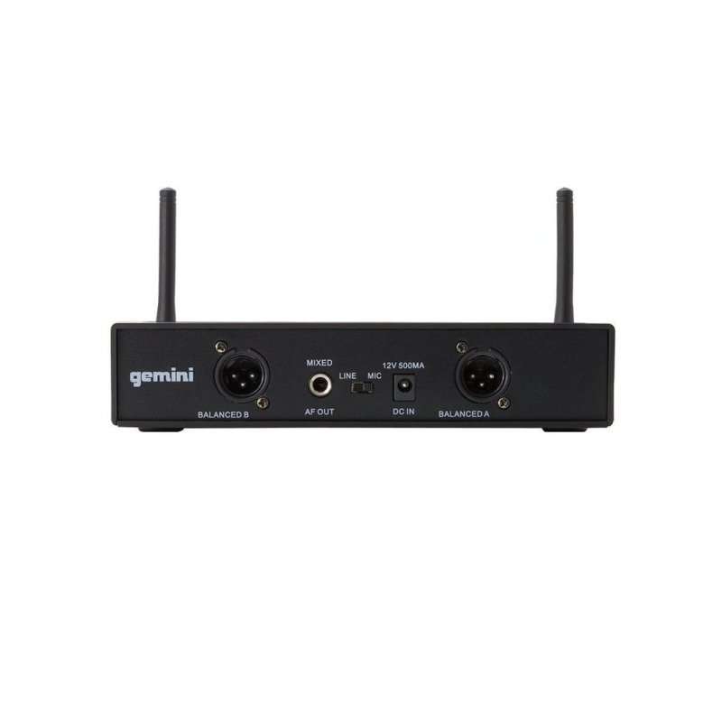 Gemini - Dual Channel Wireless Headset Lavalier Microphone System