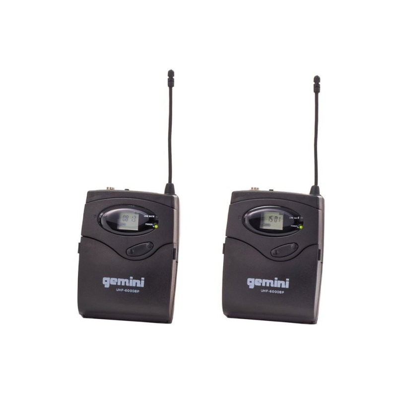 Gemini - Dual Channel Wireless Headset Lavalier Microphone System