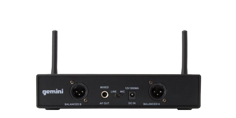Gemini - Dual Channel Wireless Handheld Microphone System