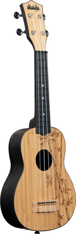 KALA - Soprano Ukadelic Wood Top Series Bamboo