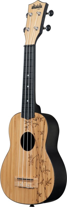 KALA - Soprano Ukadelic Wood Top Series Bamboo