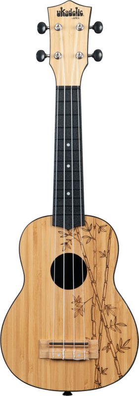 KALA - Soprano Ukadelic Wood Top Series Bamboo