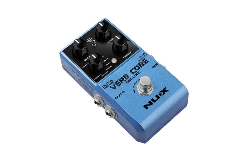 NUX - Reverb Effects Pedal with 8 Different Reverbs and Freeze