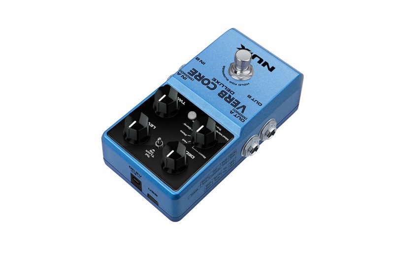 NUX - Reverb Effects Pedal with 8 Different Reverbs and Freeze