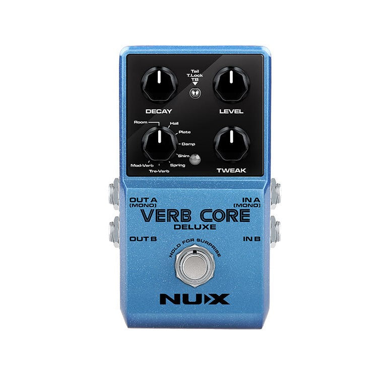 NUX - Reverb Effects Pedal with 8 Different Reverbs and Freeze