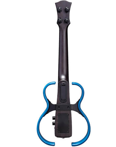 Vox - Frame Ukulele With Piezo Pickup & Effects, Flame Maple Blue