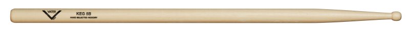 Vater Percussion - 5B Keg Wood Tip Hickory Drumsticks, Pair