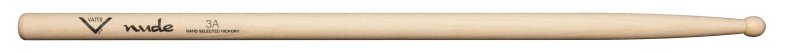 Vater Percussion - Nude Unfinished 3A Drumstick w/ Wood Barrel Tip