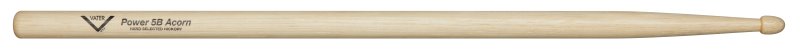 Vater Percussion - 5B Power Acorn Tip Hickory Drumsticks, Pair