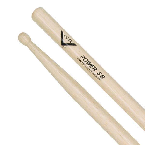 Vater Percussion - Power 5B Wood Tip Hickory Drumsticks