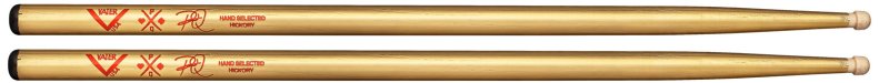 Vater Percussion - Pocket Queen Signature 5A Drumsticks, Gold
