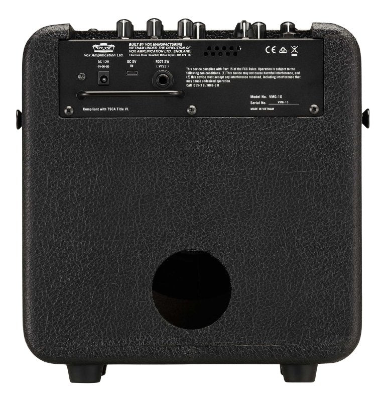 Vox - 10W Mini-Go Portable Modeling Guitar Amplifier, Black