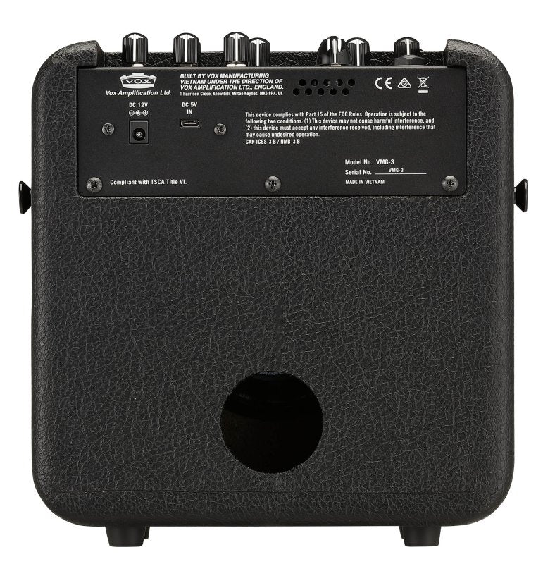 Vox - 3W Mini-Go Portable Modeling Guitar Amplifier, Black