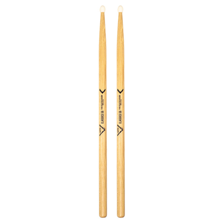 Vater Percussion - Sugar Maple Classics 5B Drumsticks, Nylon Tip