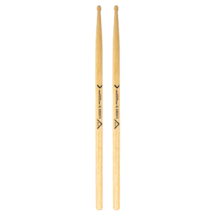Vater Percussion - Sugar Maple Classics 7A Drumsticks, Wood Tip