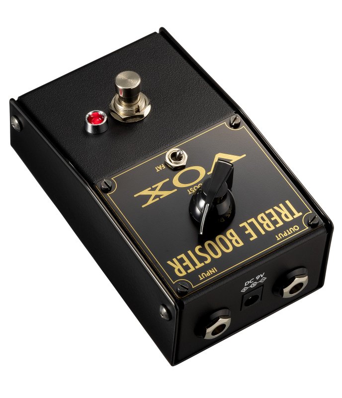 Vox - Treble Booster Guitar Pedal with Fat Switch and Boost Knob