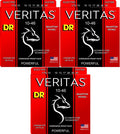 DR Handmade Strings - Veritas Electric Guitar String, Medium (10-46) (3 Pack)