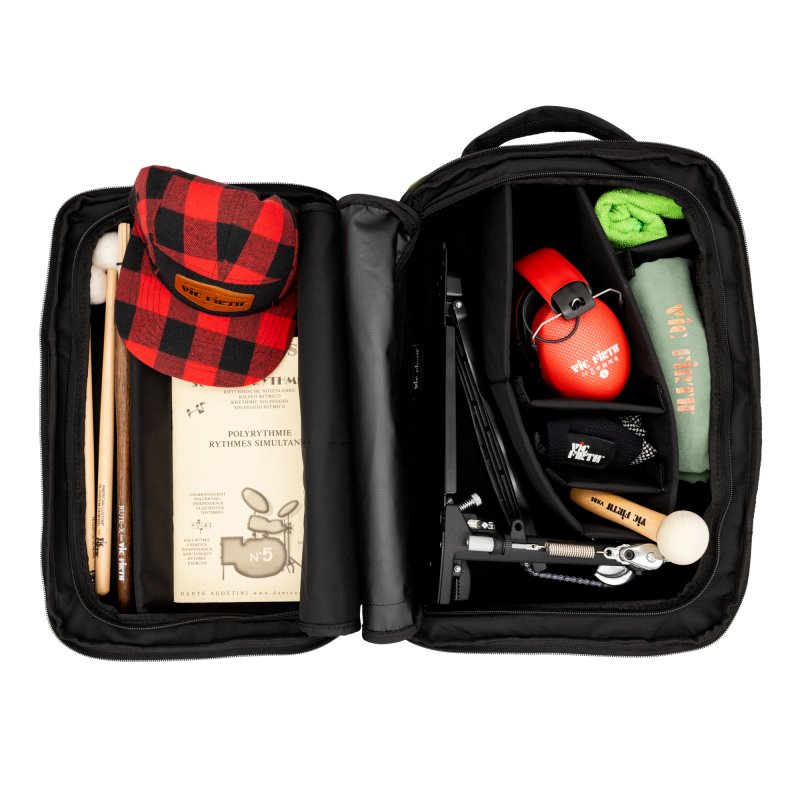 Vic Firth - Professional Tech Backpack, Green & Black