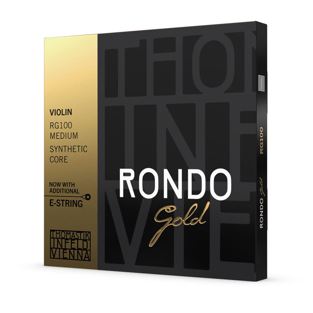 Rondo Gold Violin String Set