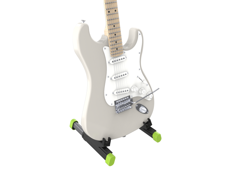 Cherub - Easy Carry and Storage Guitar Stand, Black