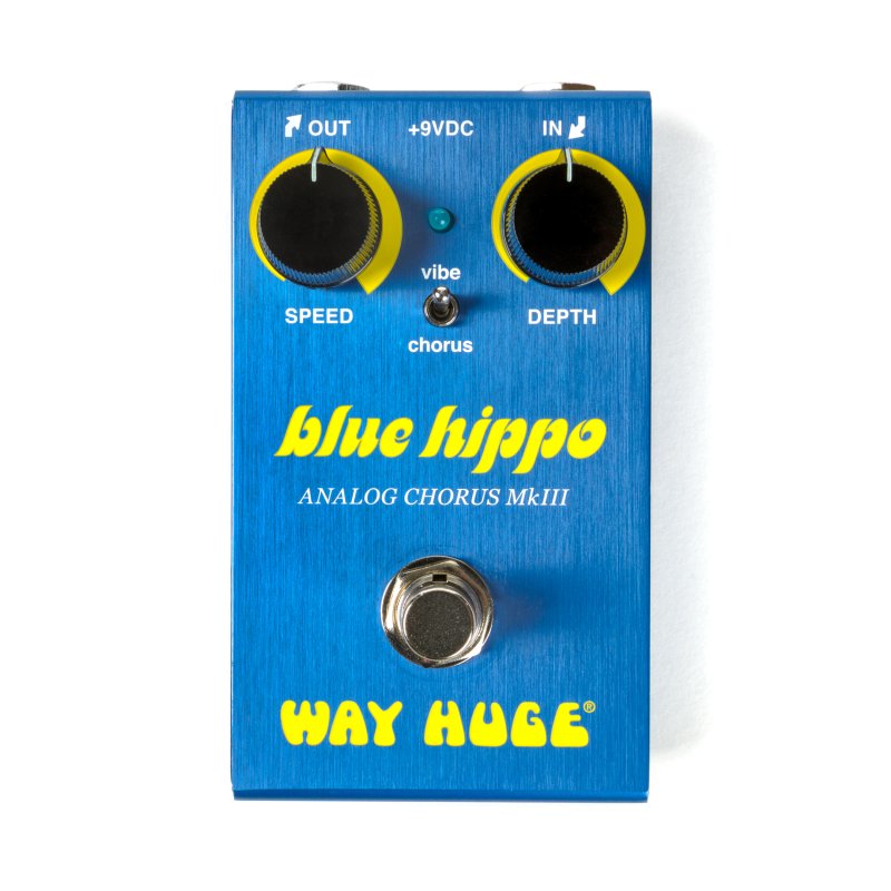 Dunlop - Way Huge Electronics Mini Blue Hippo Analog Chorus Effects Pedal
