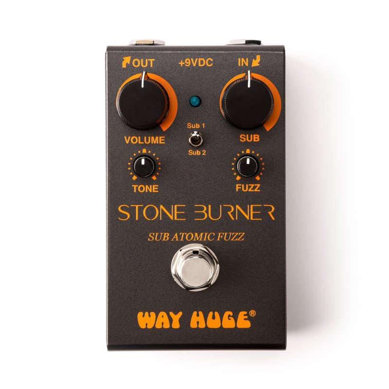 Dunlop - Way Huge Smalls Stone Burner Sub Atomic Fuzz Effects Pedal