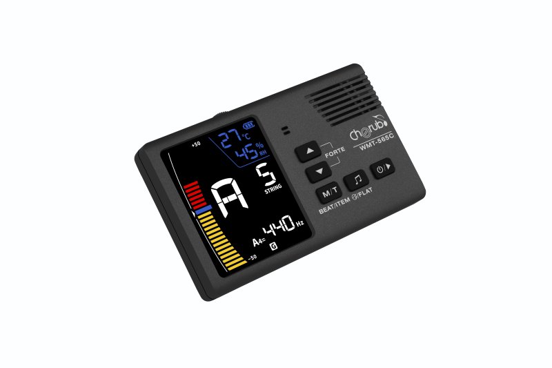 Cherub - 5-In-1 Rechargeable String Instrument Mate Hygrometer & Thermometer Equipped