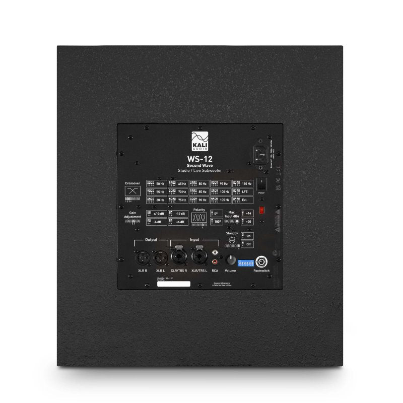 Kali Audio - 12'' 1000W Powered Subwoofer, Black