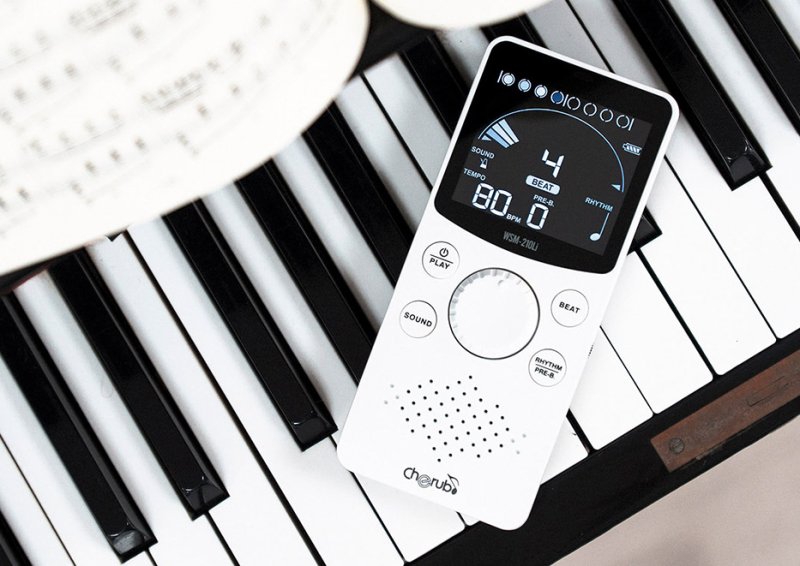 Cherub - USB-C Rechargeable Metronome, White