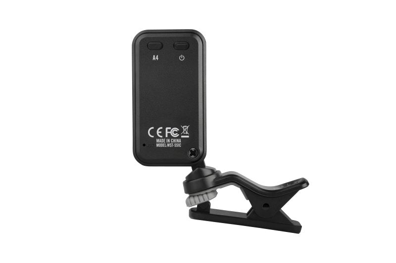 Cherub - Rechargeable Clip-On Chromatic Tuner, Black
