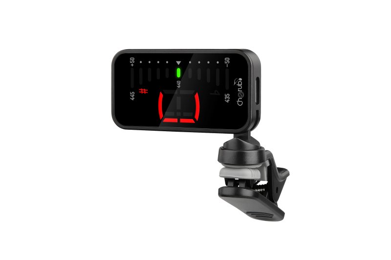 Cherub - Rechargeable Clip-On Chromatic Tuner, Black