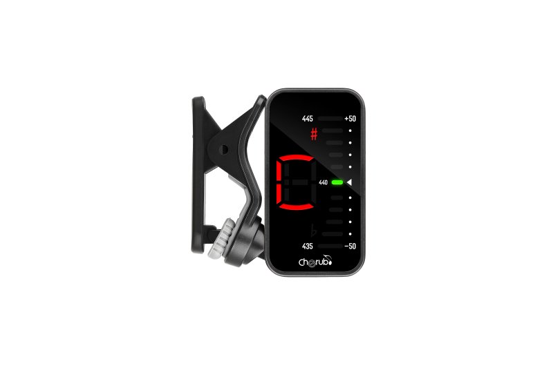 Cherub - Rechargeable Clip-On Chromatic Tuner, Black