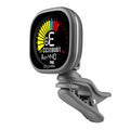 Cherub - Rechargeable Clip-On Chromatic Tuner For Guitar, Bass, Ukulele & Baritone, Black