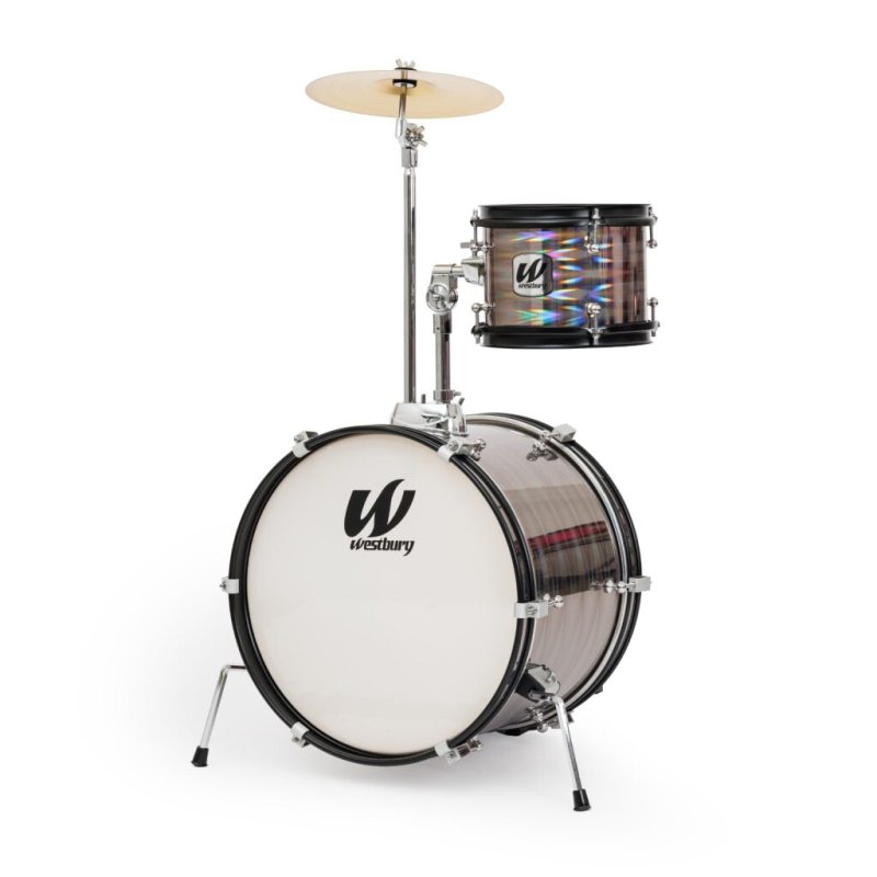 Westbury - 3-Piece Junior Drum Set Complete With Throne, Prismatic Finish