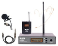 CAD - Wireless Bodypack Microphone System with Lavalier, Headset, and Guitar Cable (510 to 570 MHz)
