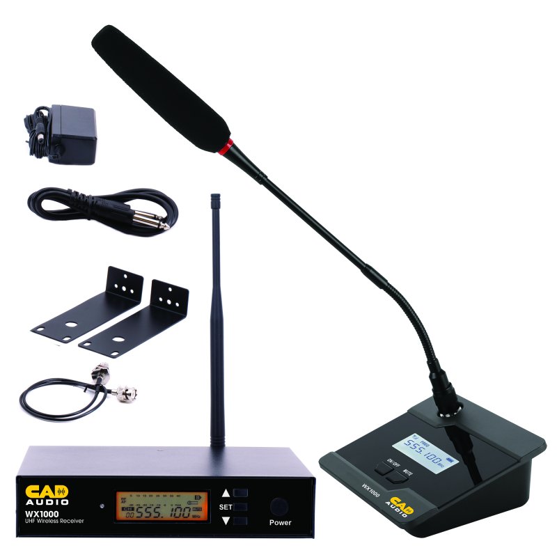 CAD - Wireless Gooseneck Microphone System (550 to 590 MHz)