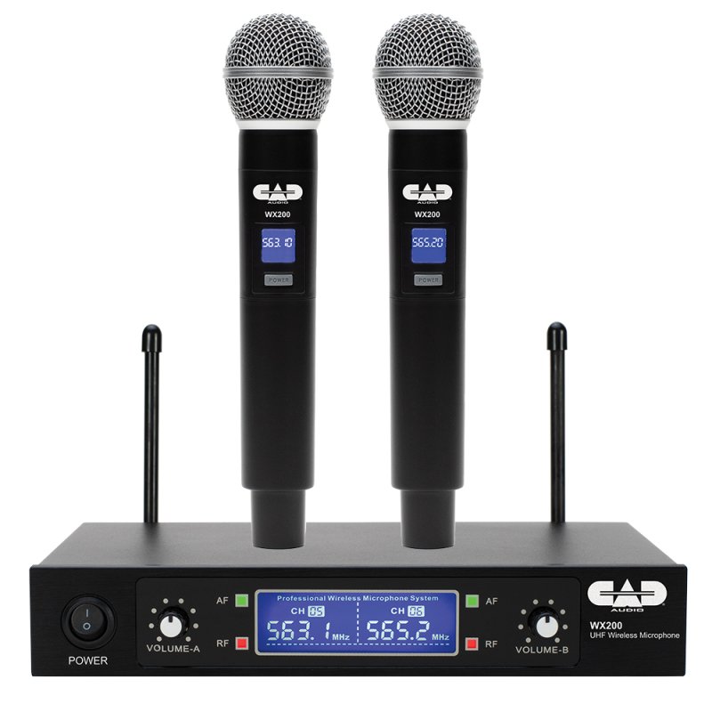 CAD - UHF Wireless Dual Handheld Microphone System