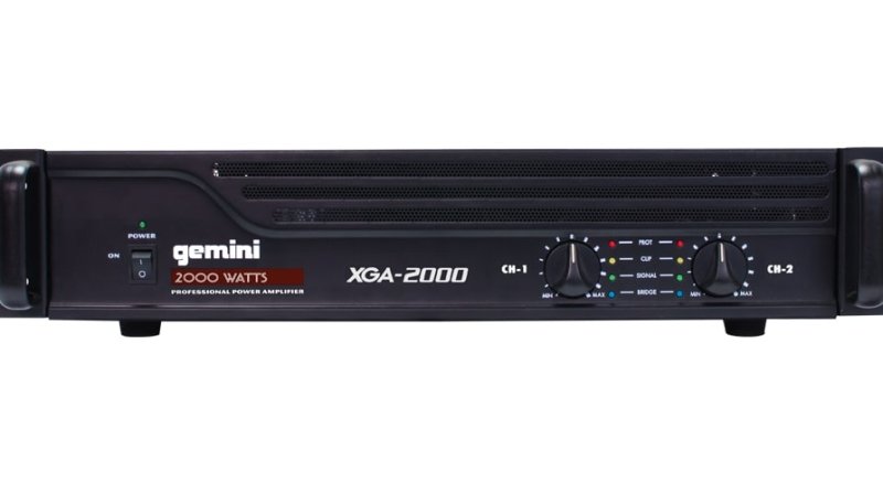 Gemini - 2000W Professional Power Amplifier