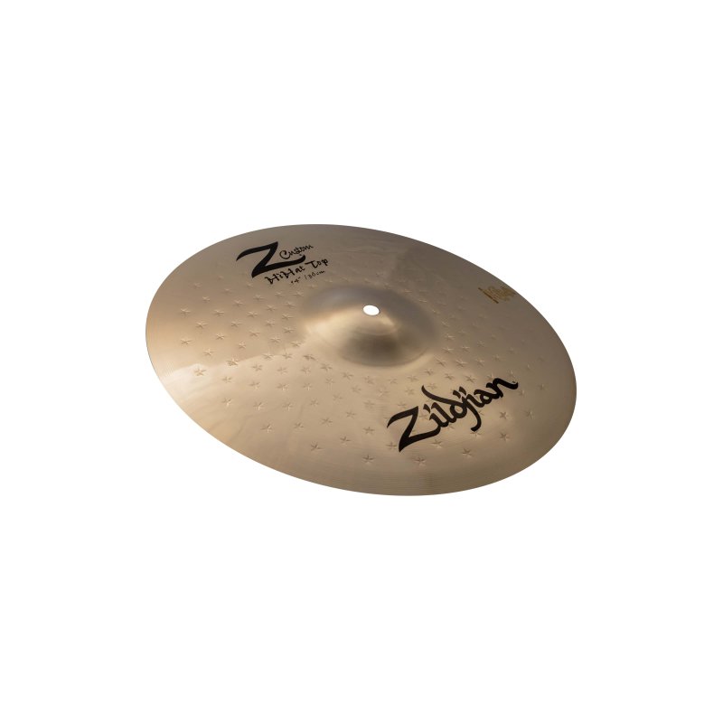 Zildjian - 14" Z Custom HiHat Cymbal, Top