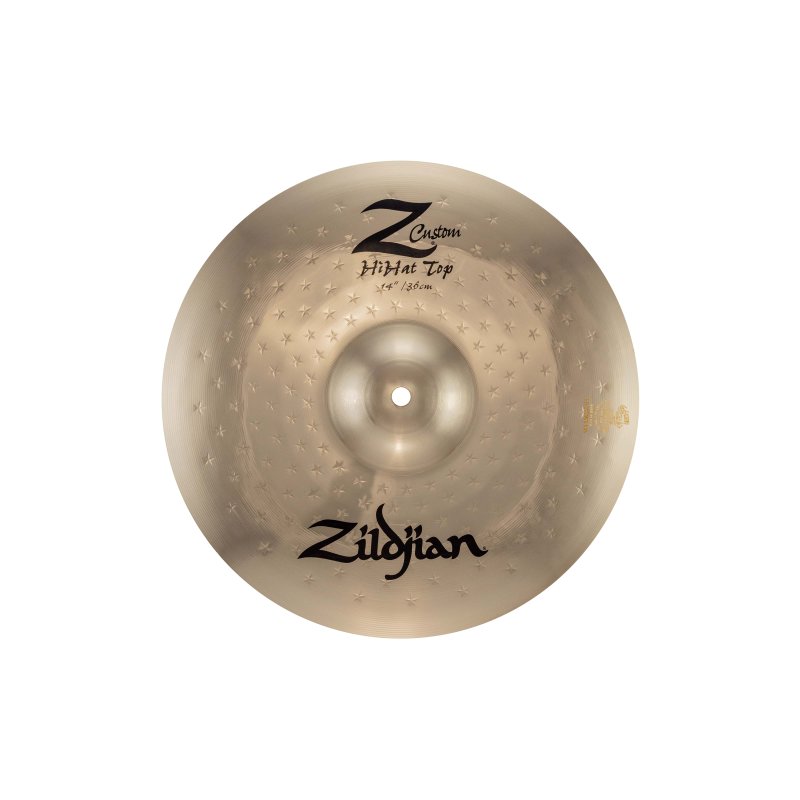 Zildjian - 14" Z Custom HiHat Cymbal, Top