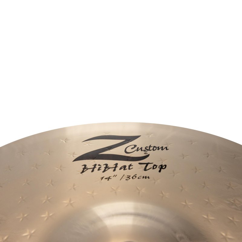 Zildjian - 14" Z Custom HiHat Cymbal, Top